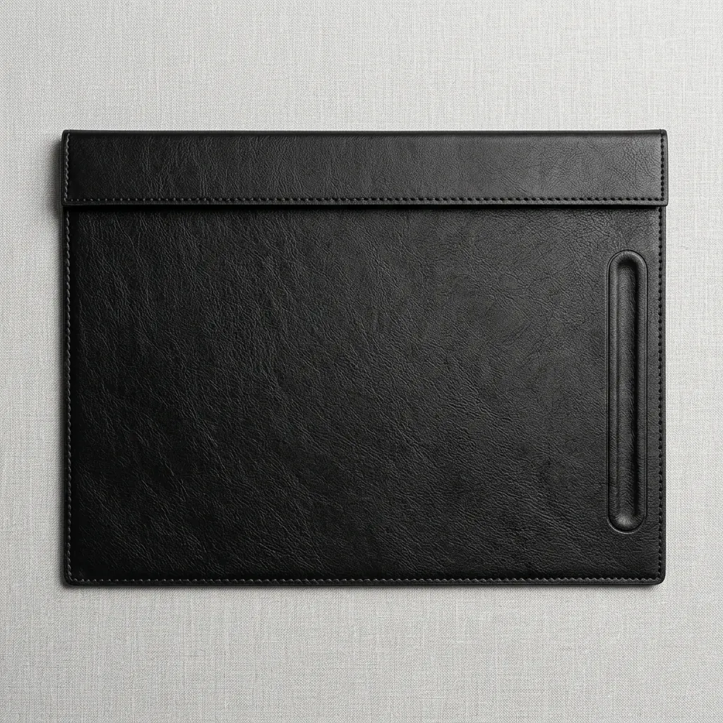 Pu Leather Desk Blotter With Pen Slot — LTH-1094 (image 2)