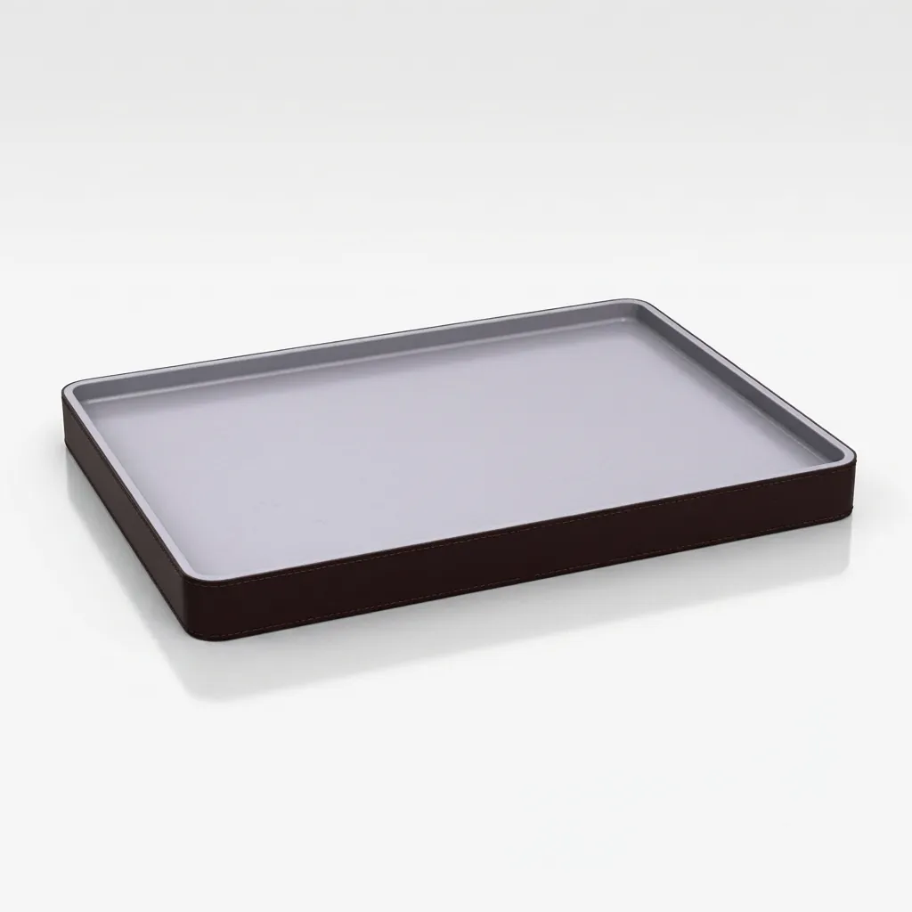 ABS + PU Leather Welcome Tray [1098] — LTH-1098 (image 2)