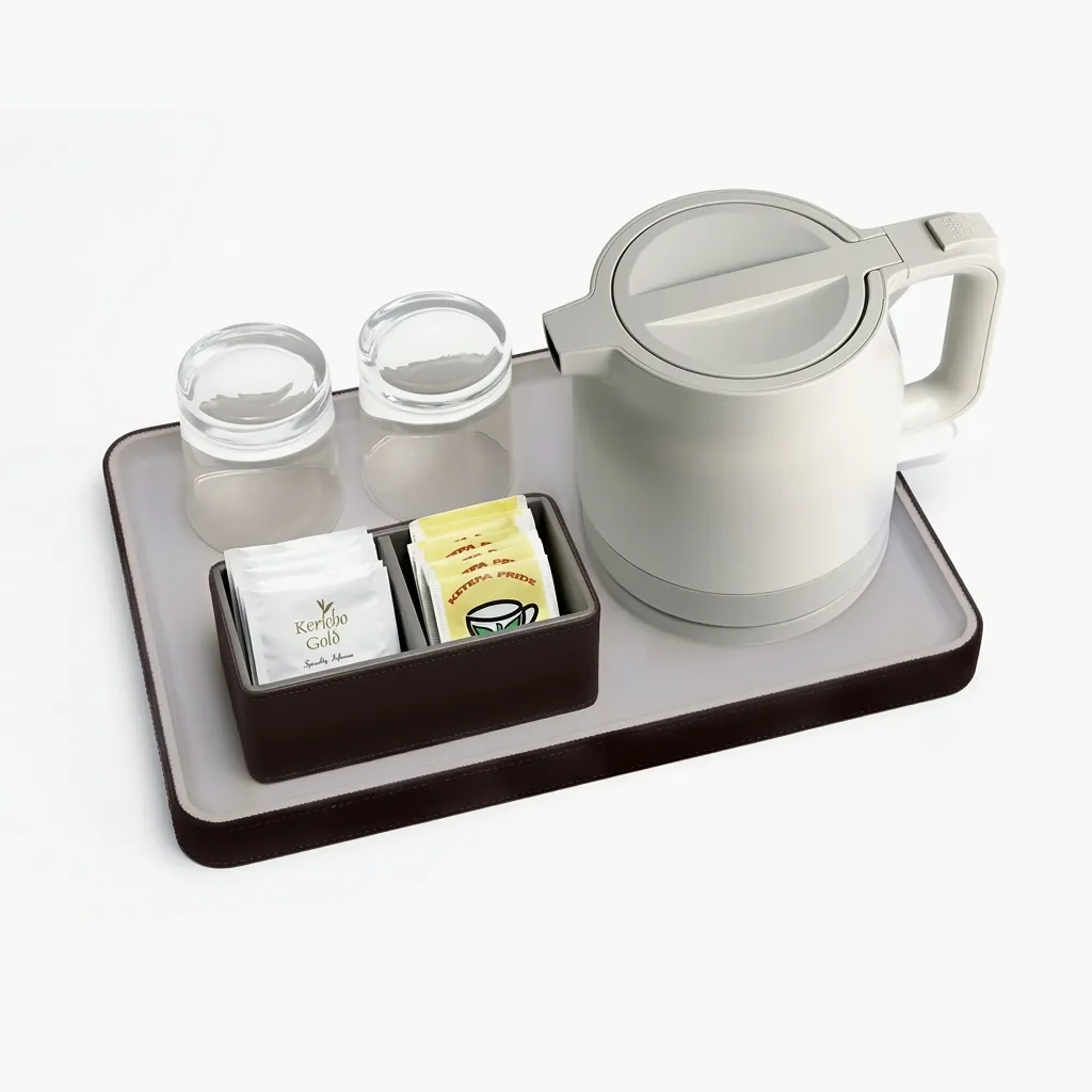 ABS + PU Leather Welcome Tray [1098] — LTH-1098 (image 3)