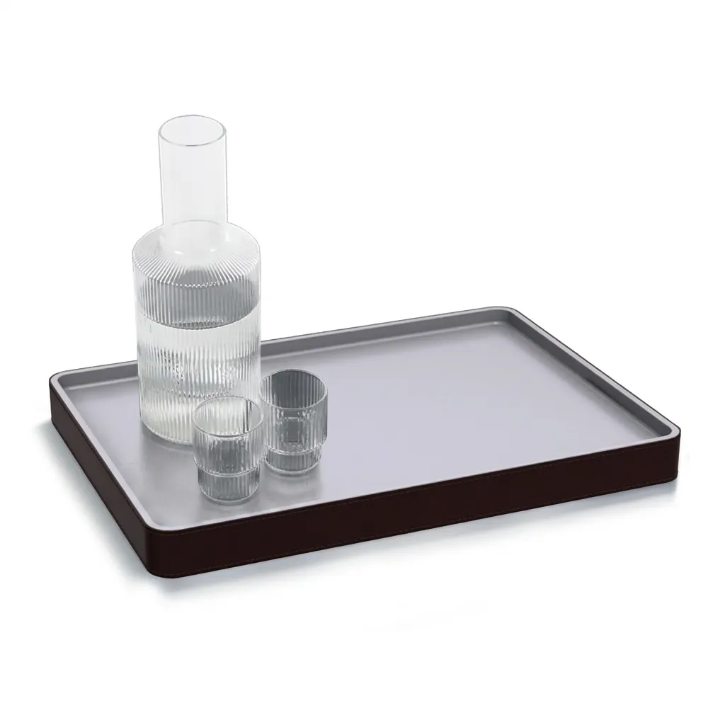ABS + PU Leather Welcome Tray [1098] — LTH-1098 (image 4)
