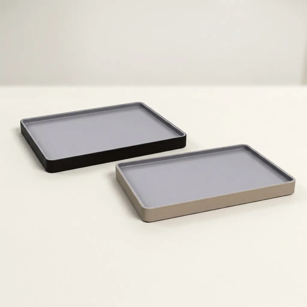 ABS + PU Leather Welcome Tray [1098] — LTH-1098 (image 5)