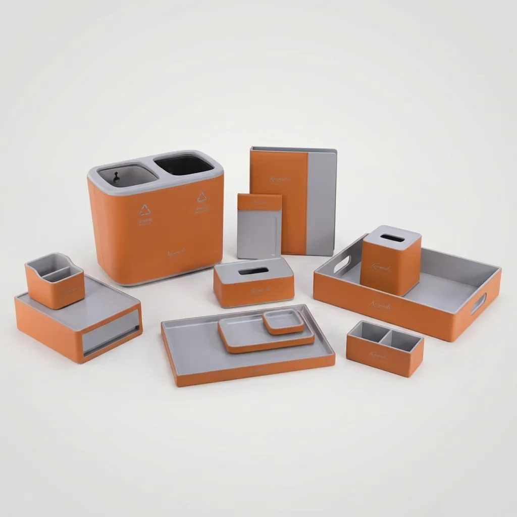 ABS + PU Leather Welcome Tray [1098] — LTH-1098 (image 7)
