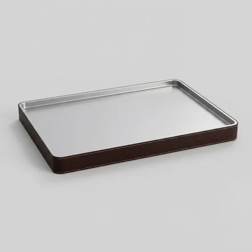 ABS + PU Leather Welcome Tray [1098] — LTH-1098