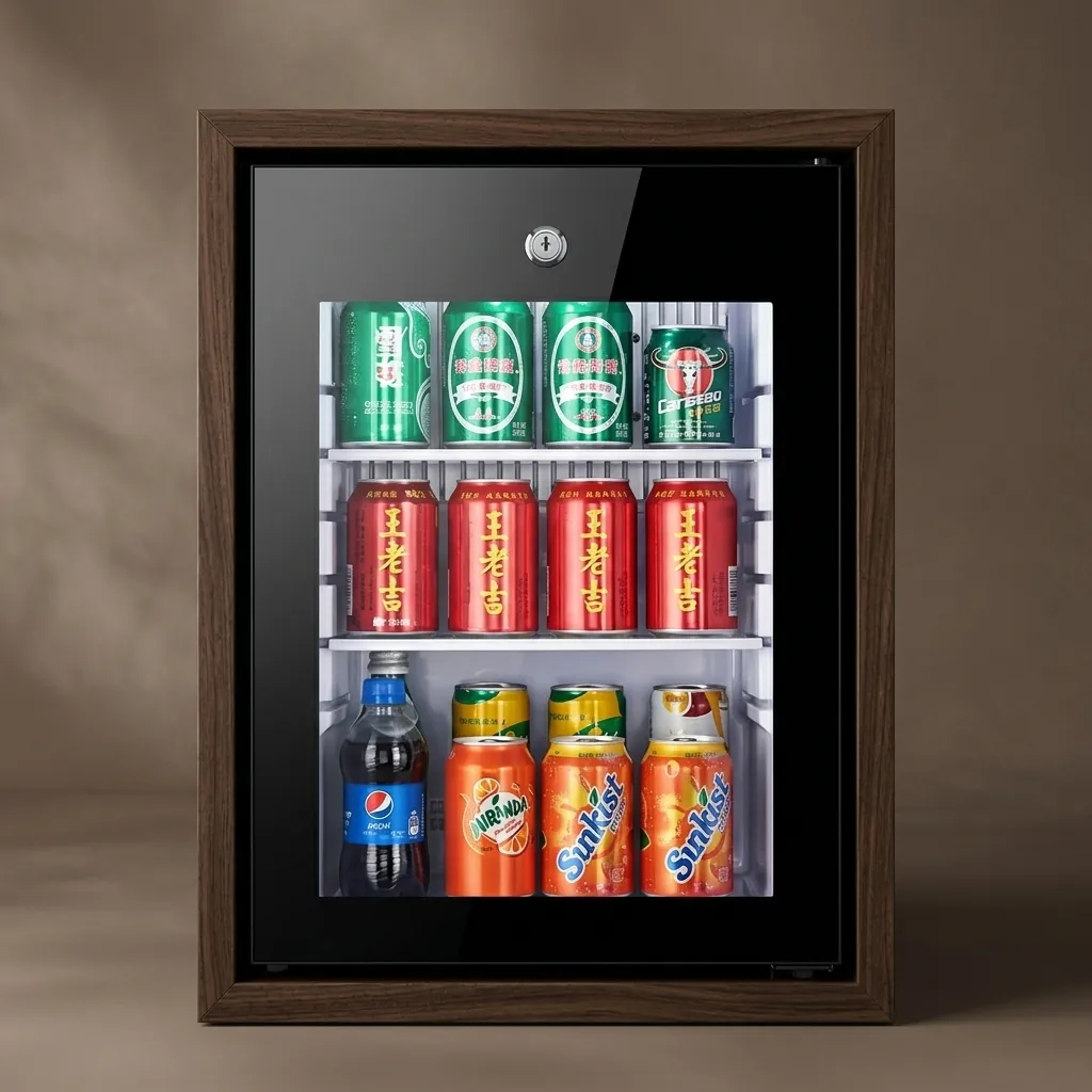 Absorption Mini Bar 40L with Glass Door — MBA-1026 (image 2)