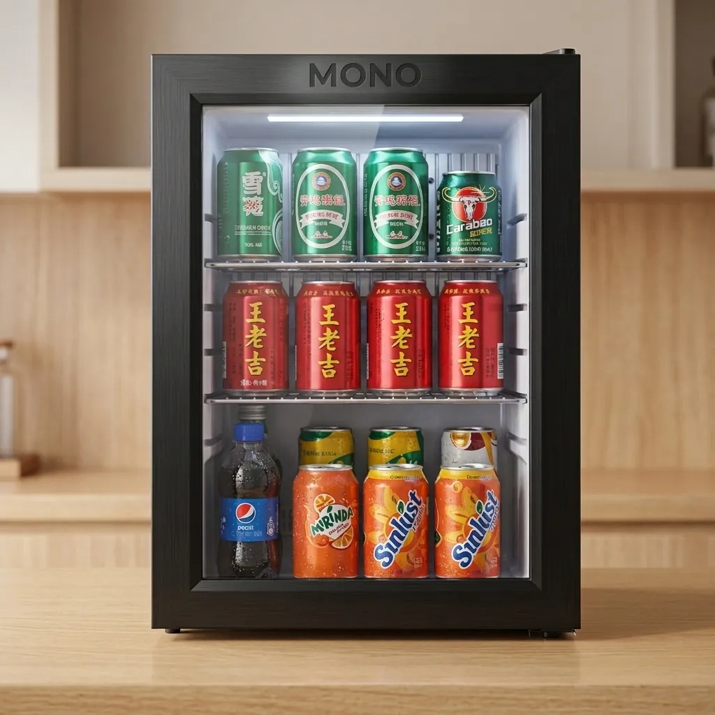 Absorption Mini Bar 40L with Glass Door — MBA-1026 (image 1)