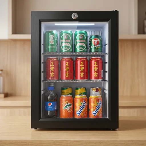 Absorption Mini Bar 40L with Glass Door — MBA-1026