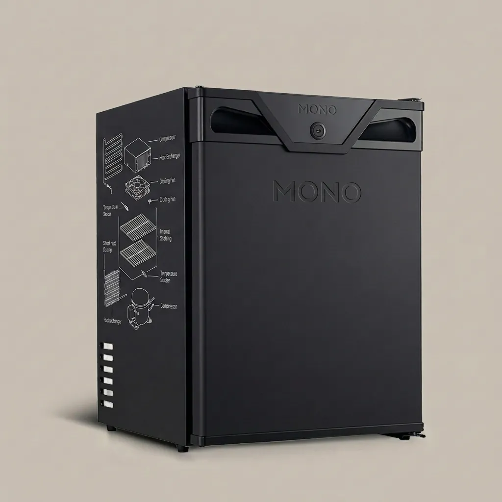 Absorption Mini Bar 25L with Solid Door — MBA-1031 (image 1)