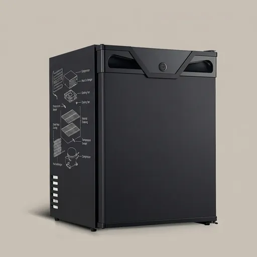 Absorption Mini Bar 25L with Solid Door — MBA-1031