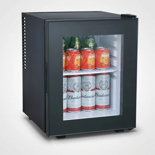 Thermo Absorption Mini Bar 30L with Glass Door and Aluminum Interior — MBF-1042