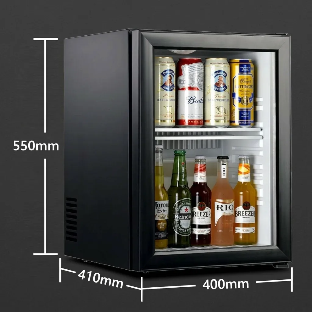 Thermo Absorption Mini Bar 40L with Glass Door — MBF-1044 (image 4)