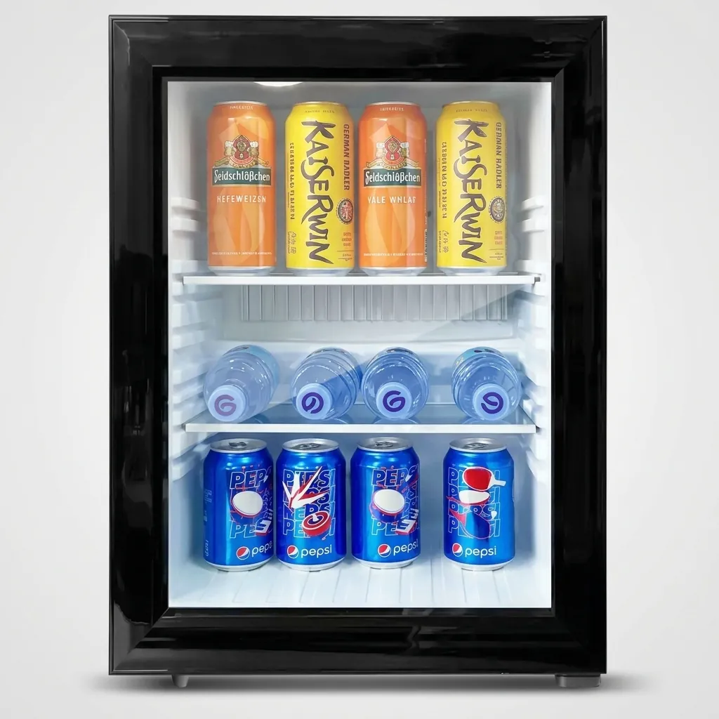 Thermo Absorption Mini Bar 40L with Glass Door — MBF-1044 (image 5)