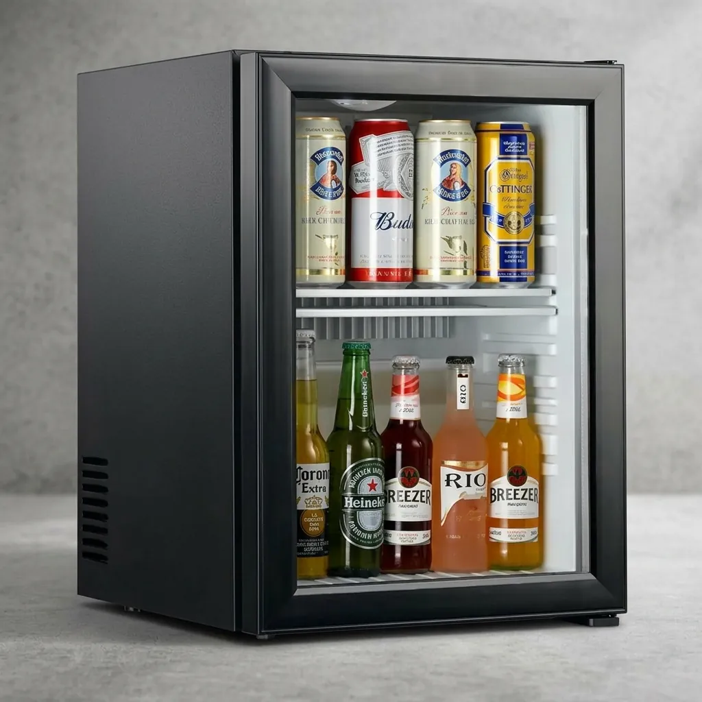 Thermo Absorption Mini Bar 40L with Glass Door — MBF-1044 (image 7)