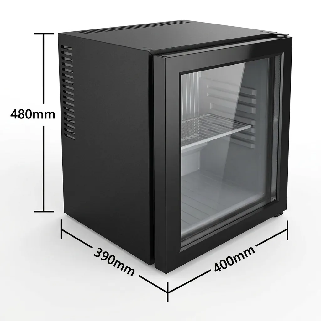 Thermo Absorption Mini Bar 30L with Glass Door — MBF-1046 (image 3)