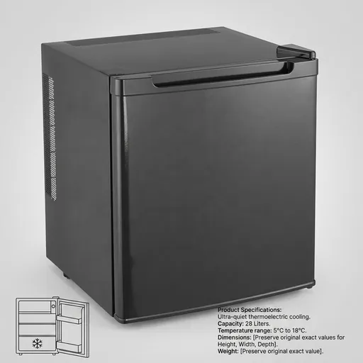 Thermo Absorption Mini Bar 30L with Magic Shelf [1051] — MBF-1051