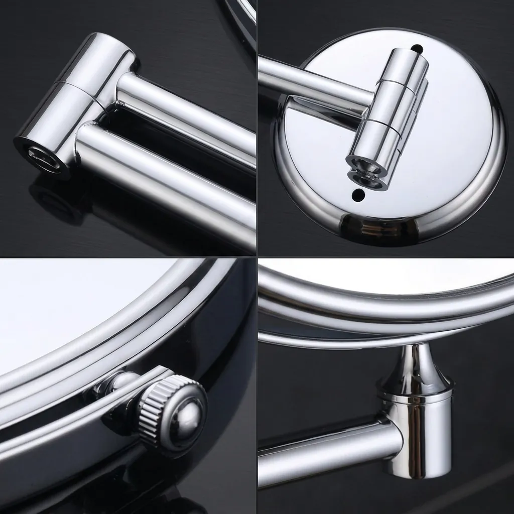Wall Mounted Magnifying Mirror 8" [1027] — MGM-1027 (image 6)