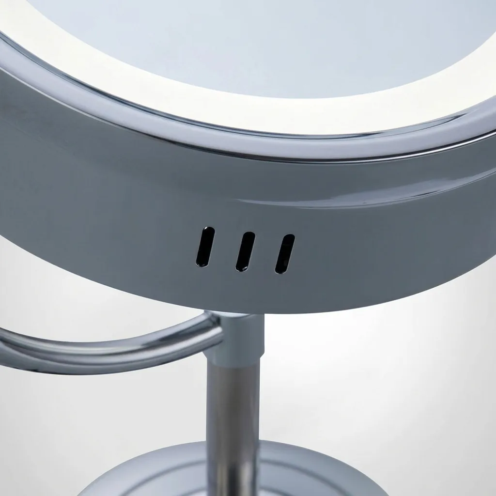 Desktop Magnifying Mirror With LED Light 8" [1029] — MGM-1029 (image 2)