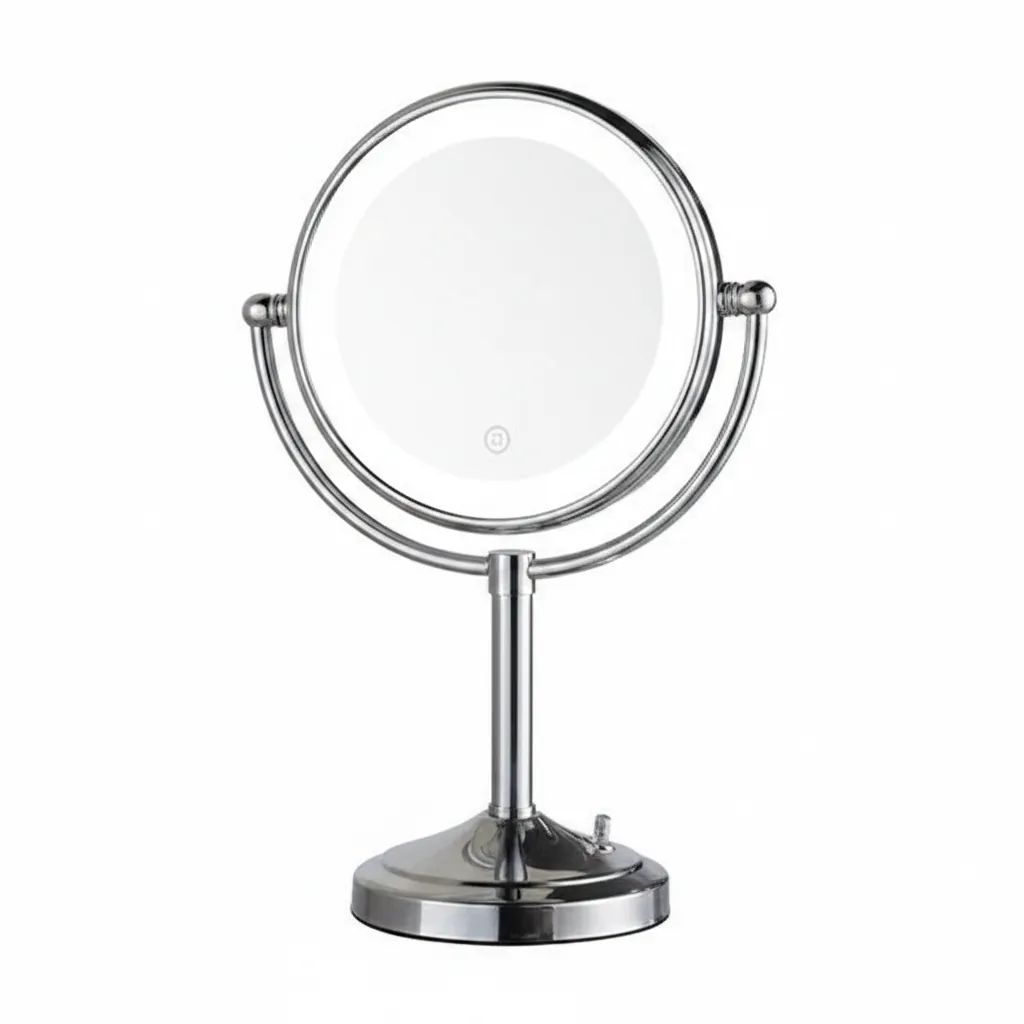 Desktop Magnifying Mirror With Led Light 8" — MGM-1032 (image 3)