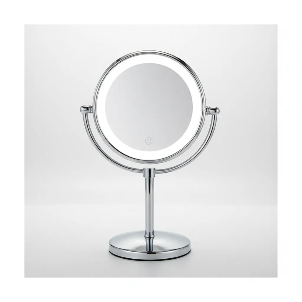 Desktop Magnifying Mirror With Led Light 8" — MGM-1032 (image 4)