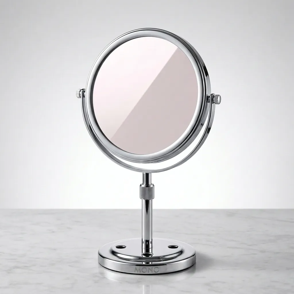 Desktop Magnifying Mirror With Adjustable Height 6" — MGM-1033 (image 1)