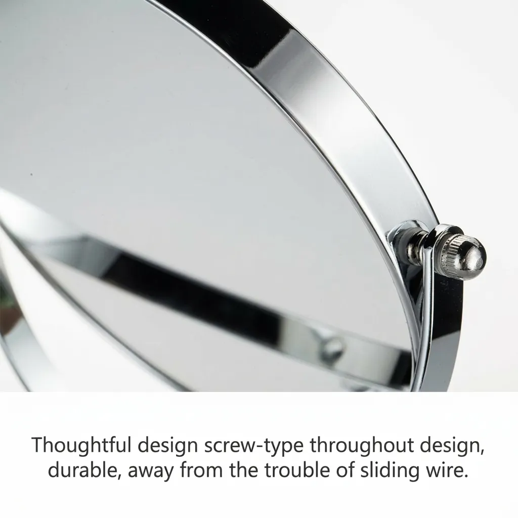 Desktop Magnifying Mirror With Adjustable Height 6" — MGM-1033 (image 4)