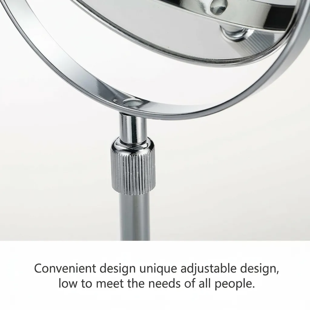 Desktop Magnifying Mirror With Adjustable Height 6" — MGM-1033 (image 5)