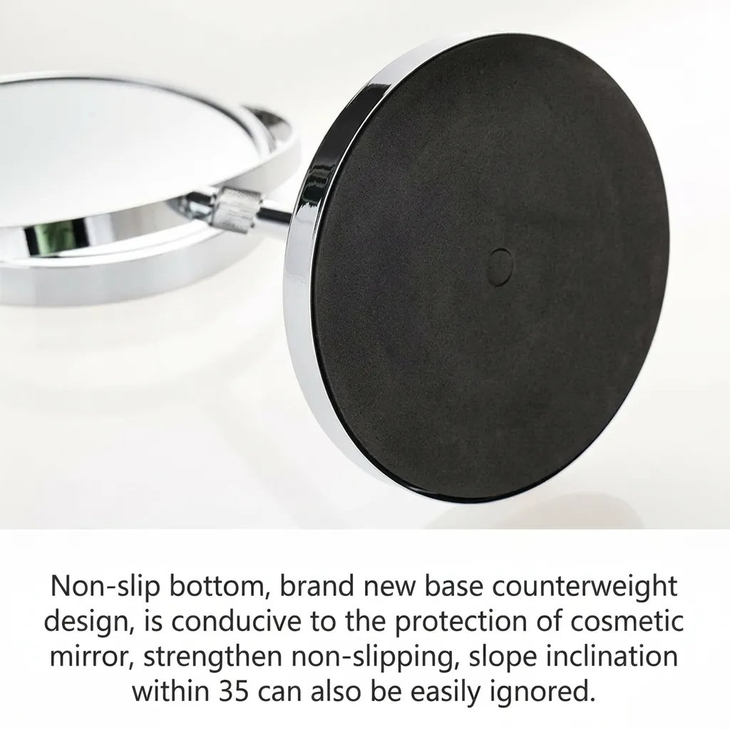 Desktop Magnifying Mirror With Adjustable Height 8" — MGM-1034 (image 7)