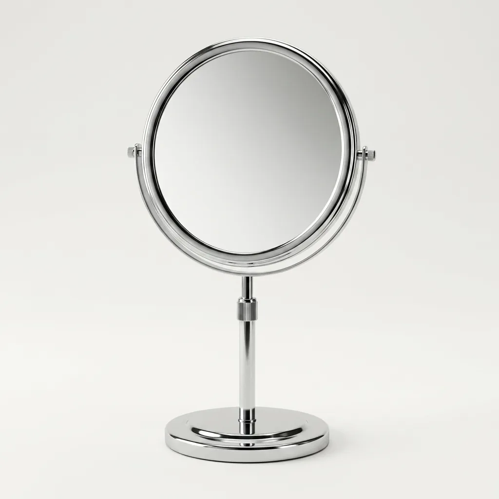 Desktop Magnifying Mirror With Adjustable Height 8" — MGM-1034 (image 8)