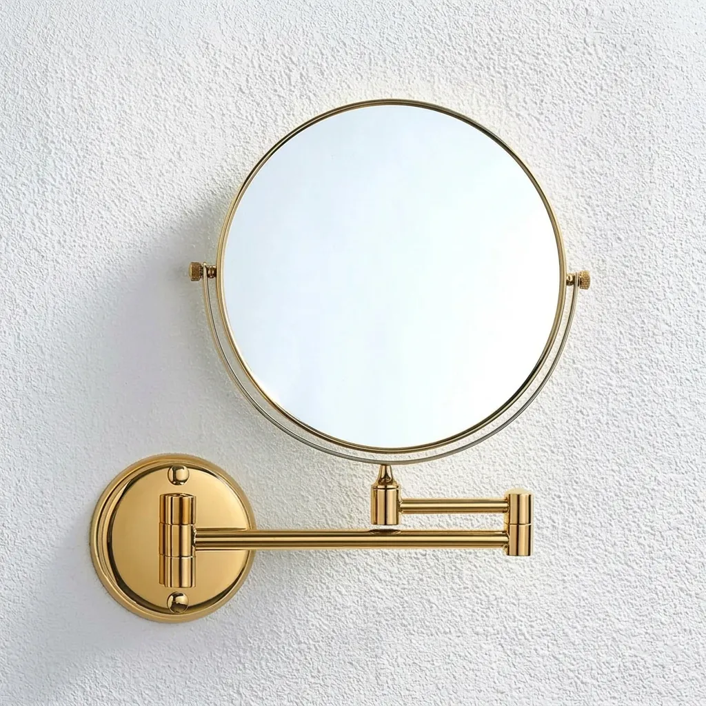 Wall Mounted Magnifying Mirror 6" [1038] — MGM-1038 (image 2)