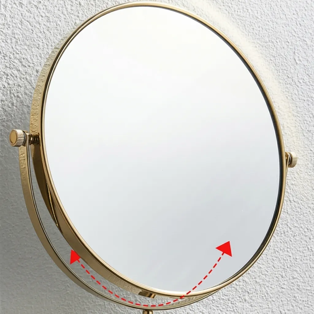 Wall Mounted Magnifying Mirror 6" [1038] — MGM-1038 (image 5)