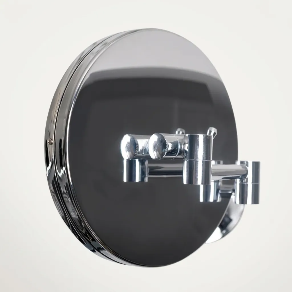 Wall Mounted Magnifying Mirror With Led Light 8.5" — MGM-1040 (image 3)