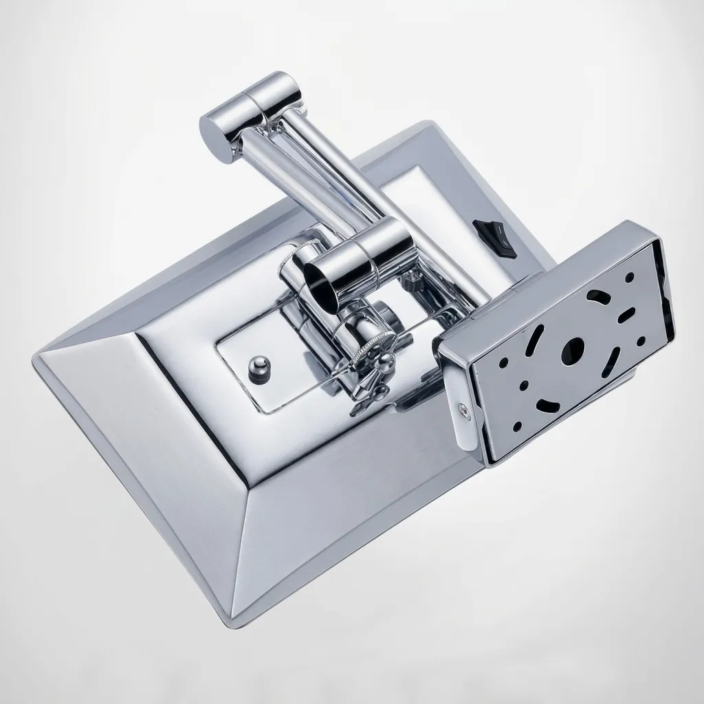 Wall-Mounted 3x Magnifying Mirror with LED Light [1041] — MGM-1041 (image 4)
