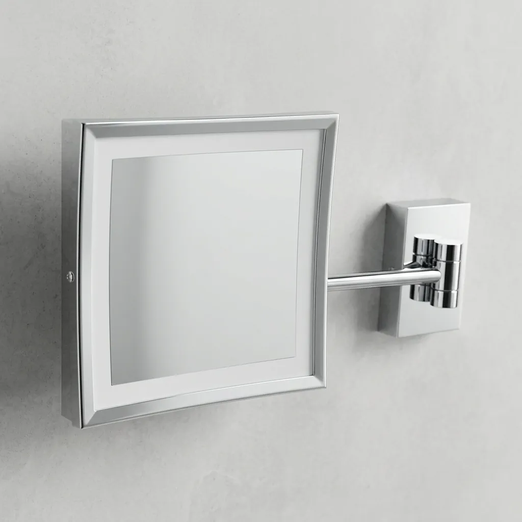 Wall-Mounted 3x Magnifying Mirror with LED Light [1042] — MGM-1042 (image 3)