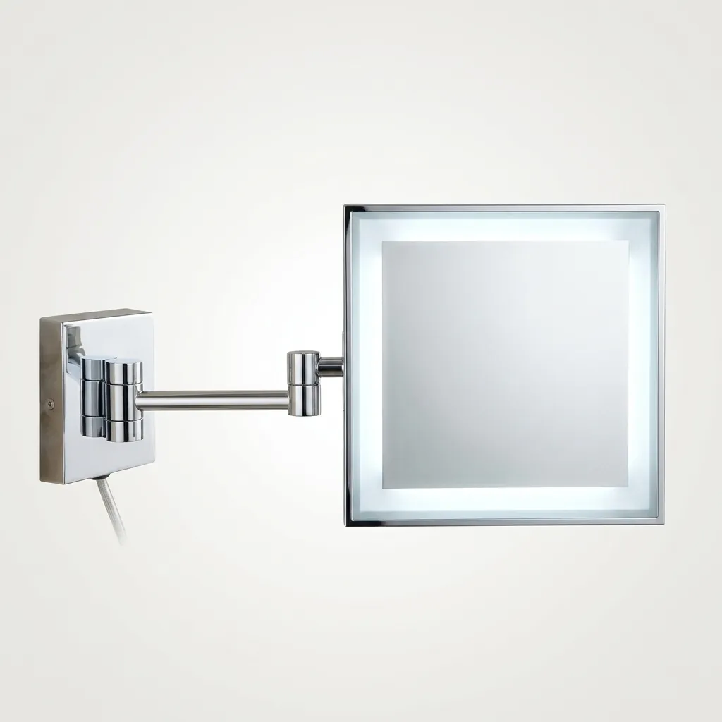 Wall-Mounted 3x Magnifying Mirror with LED Light [1042] — MGM-1042 (image 6)