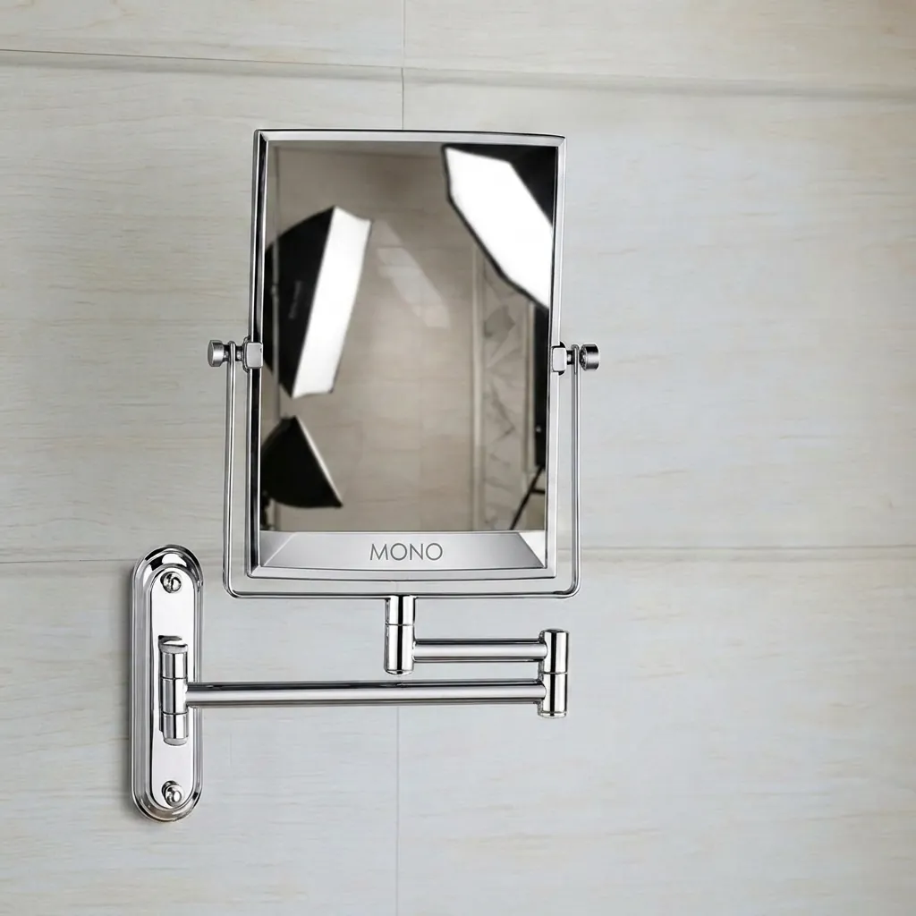 Wall Mounted Magnifying Mirror Square — MGM-1043 (image 1)