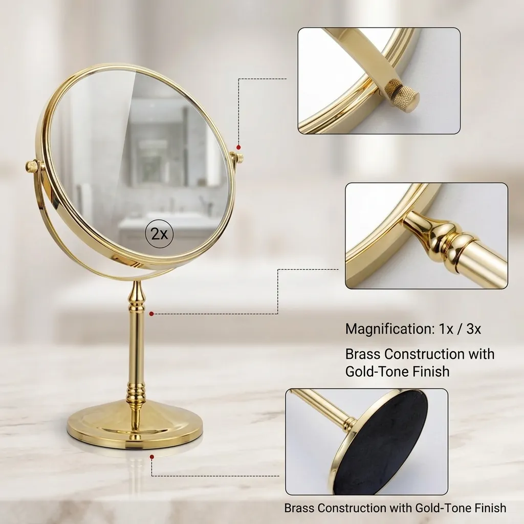 Desktop Magnifying Mirror 6" [1044] — MGM-1044 (image 6)