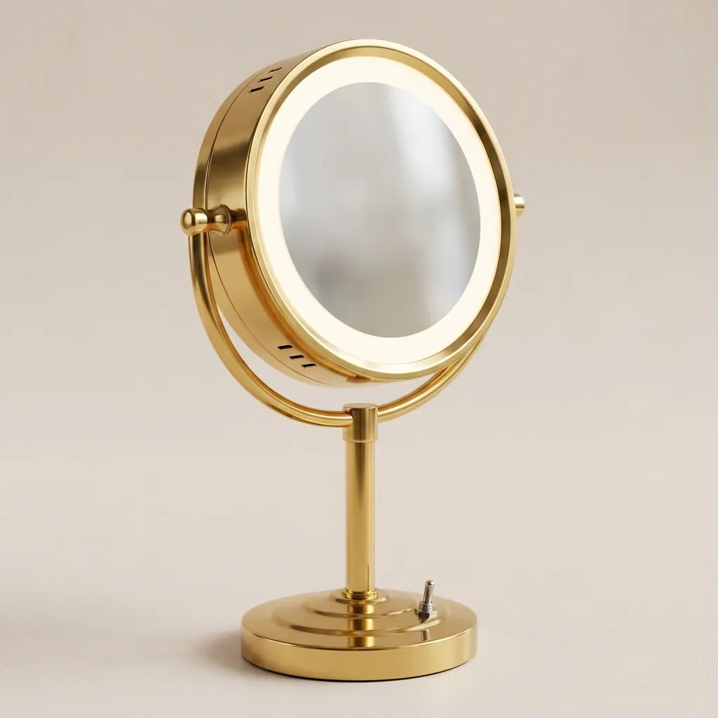 Desktop Magnifying Mirror With LED Light 8" [1046] — MGM-1046 (image 8)