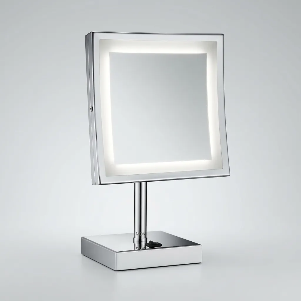 Desktop Magnifying Mirror With Led Light — MGM-1052 (image 1)