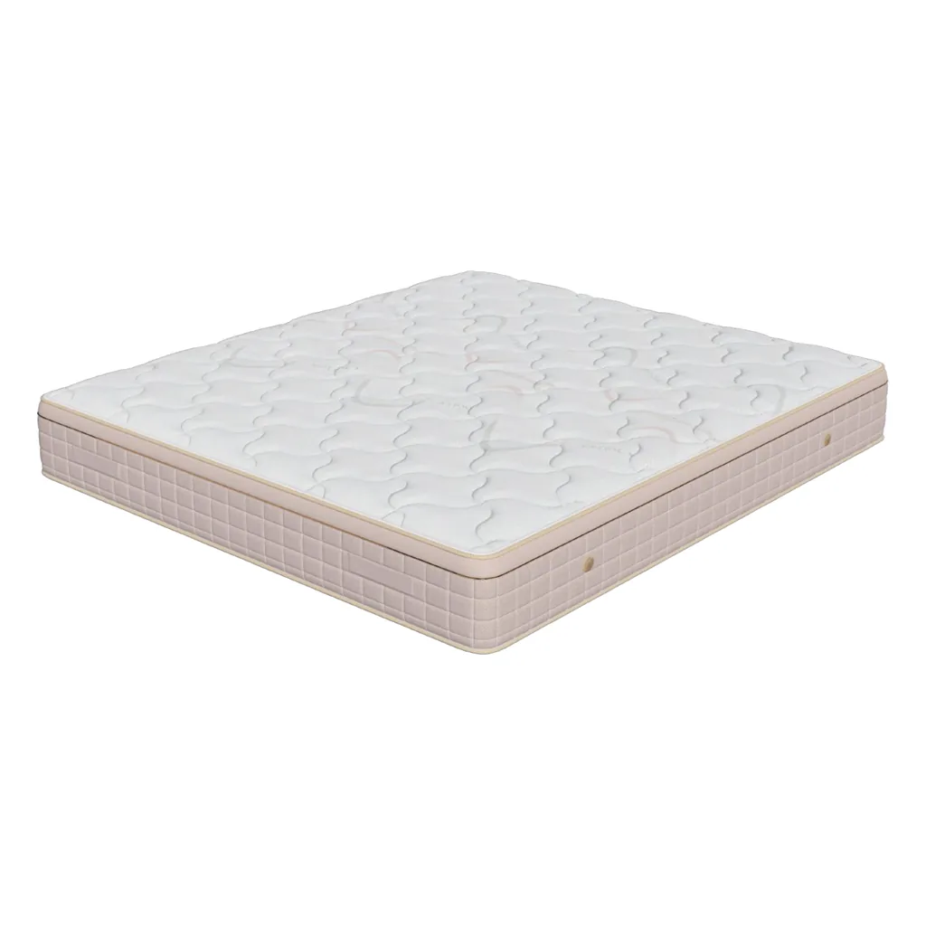 White Pocket Spring Mattress 30cm with Zero-Pressure Foam — MTR-1038