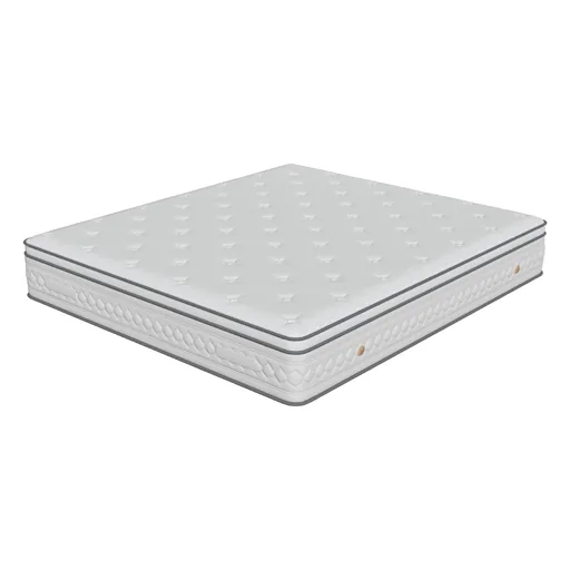 White Pocket Spring Mattress 30cm with Latex — MTR-1039