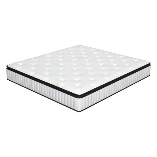 White Pocket Spring Mattress 30cm with Coloured Foam Layer [1041] — MTR-1041