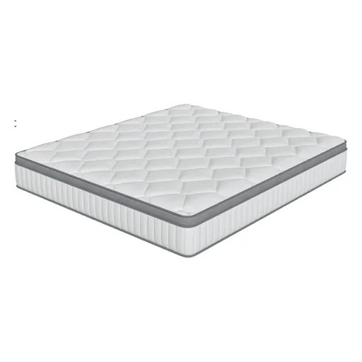 White Pocket Spring Mattress 25cm [1045] — MTR-1045