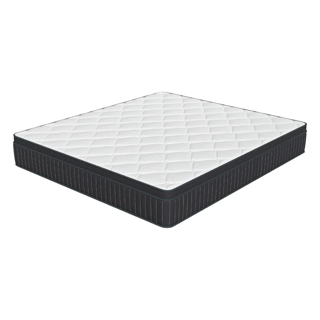 White Pocket Spring Mattress 36cm with Convoluted Foam — MTR-1048