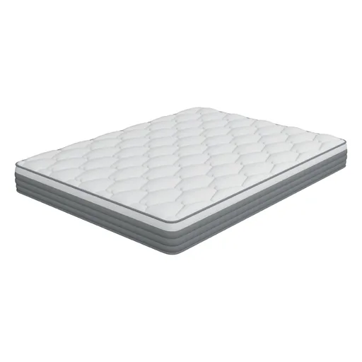 White Pocket Spring Mattress 25cm with Anti-Static Cover [1054] — MTR-1054