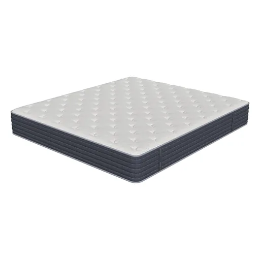 White Pocket Spring Mattress 40cm with Gel Memory Foam — MTR-1057