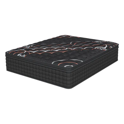Black Pocket Spring Mattress 25cm [1058] — MTR-1058