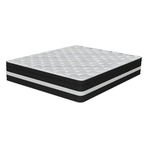 White Pocket Spring Mattress 28cm with Gel Memory Foam — MTR-1061