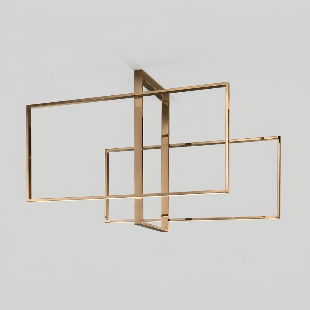 Overlapping Frame Pendant Lamp — PND-1035
