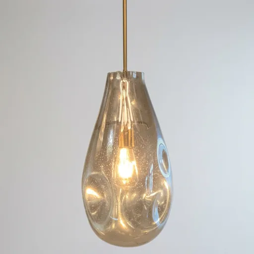 Teardrop Glass Pendant Lamp — PND-1041