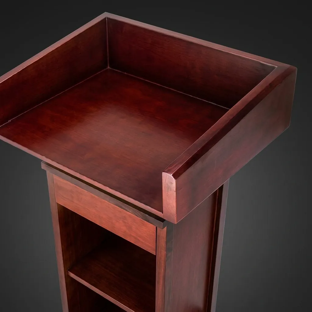 Floor Standing Wooden Podium — PSS-1025 (image 3)