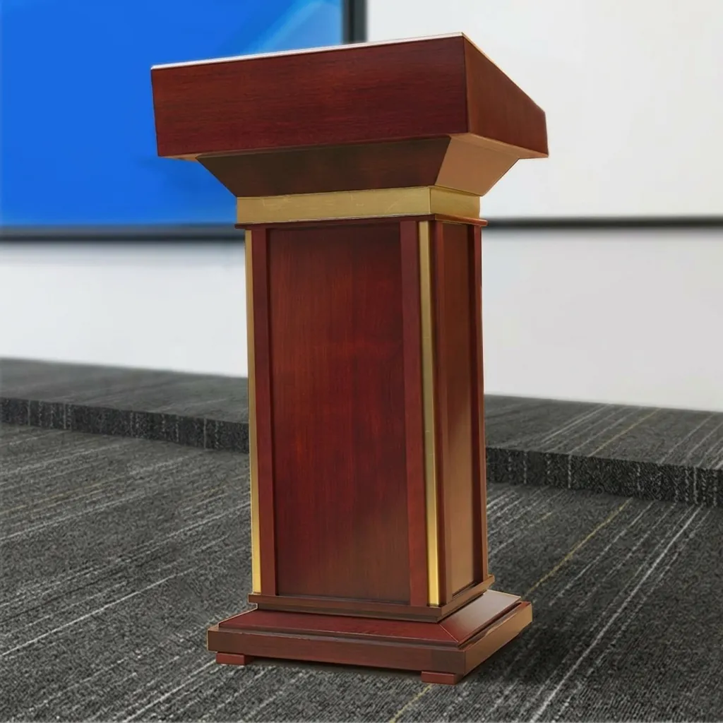 Floor Standing Wooden Podium — PSS-1025 (image 7)